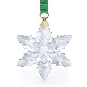 NWT Swarovski Holiday Christmas Crystal Little Snowflake Ornament